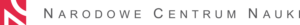 Logo: Narodowe Centrum Nauki