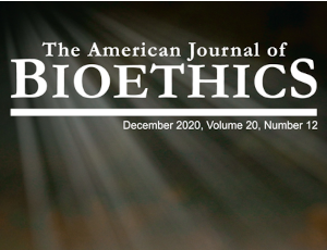 Okładka czasopisma American Journal of Bioethics