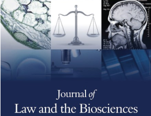 okładka czasopisma Law and bioesciences