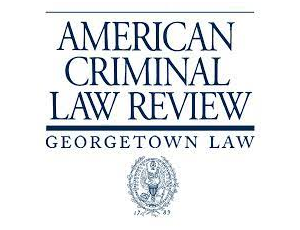 okładka czasopisma Americal Criminal Law Review