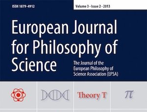 Okładka czasopisma European Journal for Philosophy of Science