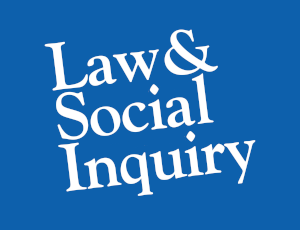 Okładka czasopisma Law & Social Inquiry