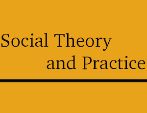 Okładka czasopisma Social Theory and Practice